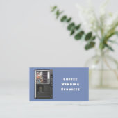 Professional Koffee Vending Machine Service Visitekaartje (Staand voorkant)