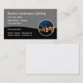 Professional Landscape Lighting Service Visitekaartje (Voorkant / Achterkant)