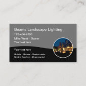 Professional Landscape Lighting Service Visitekaartje (Voorkant)