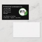 Professional Landscaper Business Cards Visitekaartje (Voorkant / Achterkant)