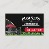 Professional Landscaping & Lawn Care Service Visitekaartje (Voorkant)