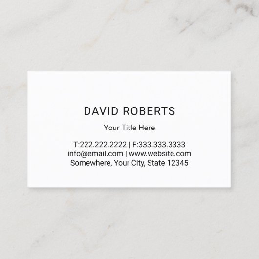 Professional Landscaping Lawn Care Tree Blauwgroen Visitekaartje (Achterkant)