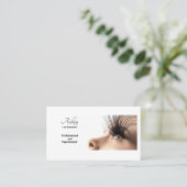 Professional Lash Extension Stylist-Visitekaartjes Visitekaartje (Staand voorkant)