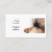 Professional Lash Extension Stylist-Visitekaartjes Visitekaartje (Voorkant)