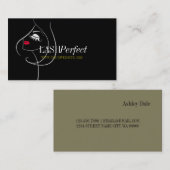 Professional Lash Extensions Makeup Artist Visitekaartje (Voorkant / Achterkant)