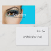 Professional Lash Extensions Makeup Artist Visitekaartje (Voorkant / Achterkant)