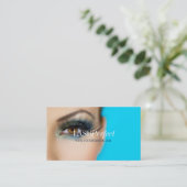 Professional Lash Extensions Makeup Artist Visitekaartje (Staand voorkant)