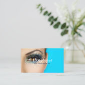 Professional Lash Extensions Makeup Artist Visitekaartje (Staand voorkant)