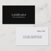 Professional Lash Extensions Makeup Artist Visitekaartje (Voorkant / Achterkant)