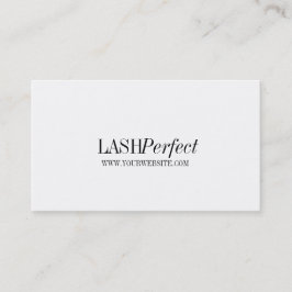 Professional Lash Extensions Makeup Artist Visitekaartje