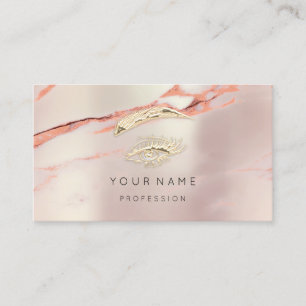 Professional Lashes Brow Makeup Marble Roos QRCode Visitekaartje