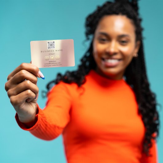 Professional Lashes Brows Makeup Logo Social Visitekaartje