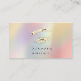 Professional Lashes Brows Makeup QR LOGO Visitekaartje