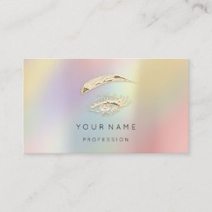 Professional Lashes Brows Makeup QR LOGO Visitekaartje