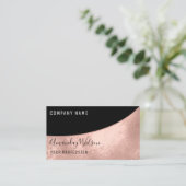 Professional Lashes Makeup Artist Roos Visitekaartje (Staand voorkant)