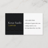 Professional Law & Justice Business Card |  Visitekaartje (Achterkant)