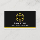 Professional Law & Justice Business Card Visitekaartje (Voorkant)