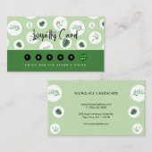 Professional Lawn and Tree Care Klantenkaartje (Voorkant / Achterkant)