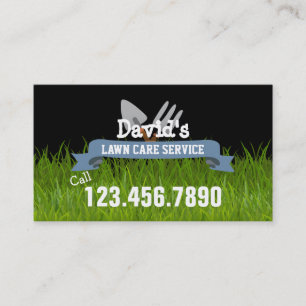 Professional Lawn Care & Gardening Service Visitekaartje