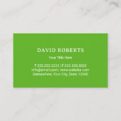 Professional Lawn Care & Landscapaping Service Visitekaartje (Achterkant)