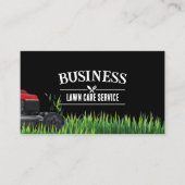 Professional Lawn Care & Landscapaping Service Visitekaartje (Voorkant)