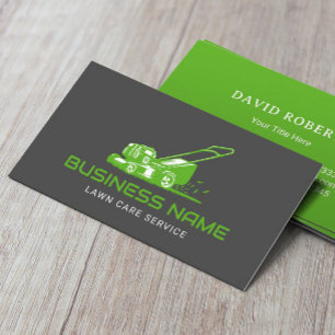 Professional Lawn Care & Landscapaping Service Visitekaartje