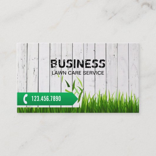Professional Lawn Care-Visitekaartje Visitekaartje (Voorkant)