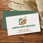 Professional Lawn Grass Landscaping Yard Service Visitekaartje