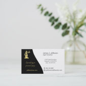 Professional Legal Consultant Visitekaartje (Staand voorkant)