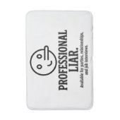 Professional Liar For Parties, Relationships & Job Badmat (Voorkant Verticaal)