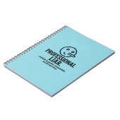 Professional Liar For Parties, Relationships & Job Notitieboek (Linkerzijde)