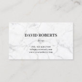 Professional Limo & Taxi Service 5 sterren Visitekaartje (Achterkant)