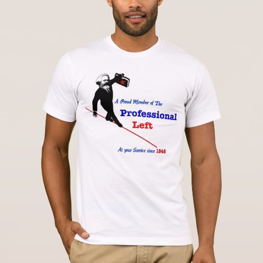 Professional links t-shirt (Voorkant)
