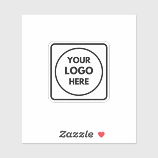 Professional Logo Business Promo QR label (Vel)