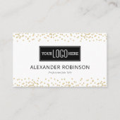 Professional Logo Glitter Visitekaartje (Voorkant)