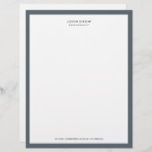Professional Luxe Letterhead Briefhoofd Ontwerp (Voorkant / Achterkant)