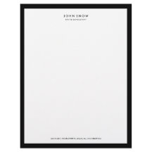 Professional Luxe Letterhead