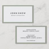 Professional Luxe Visitekaartje (Voorkant / Achterkant)