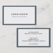 Professional Luxe Visitekaartje (Voorkant / Achterkant)