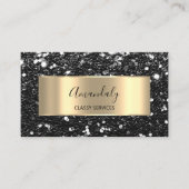 Professional Luxury Gold Glitter-back-Lijst Visitekaartje (Voorkant)