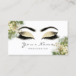 Professional Makeup Artist Appointment White Kaart Visitekaartje