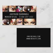 Professional Makeup Artist Beauty Salon Visitekaartje (Voorkant / Achterkant)