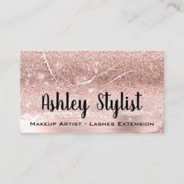 Professional Makeup Artist Eyelash Roos Confetti Visitekaartje