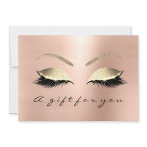 Professional Makeup Artist Lashes Extension Gold