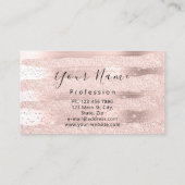 Professional Makeup Artist Roos Confetti Eyelash Visitekaartje (Achterkant)