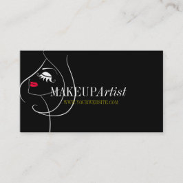 Professional Makeup Artist Visitekaartje