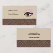 Professional Makeup Artist Visitekaartje (Voorkant / Achterkant)