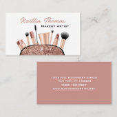 Professional Makeup artistieke schoonheid Visitekaartje (Voorkant / Achterkant)