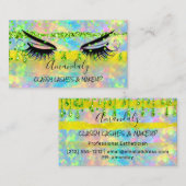 Professional Makeup Eyelash Microblade Princess Visitekaartje (Voorkant / Achterkant)