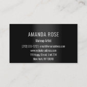 Professional Makeup EyelashEvent Planner Drip Roos Visitekaartje (Achterkant)